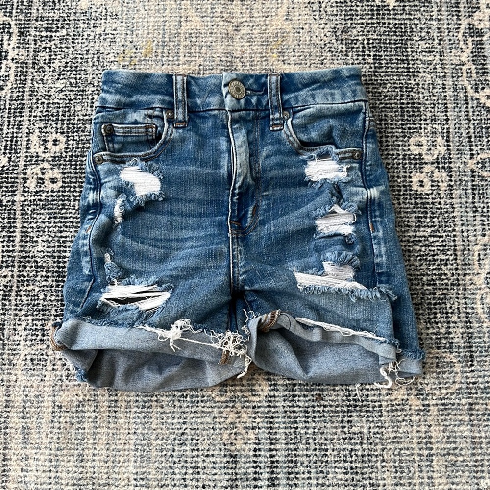 American eagle jean shorts